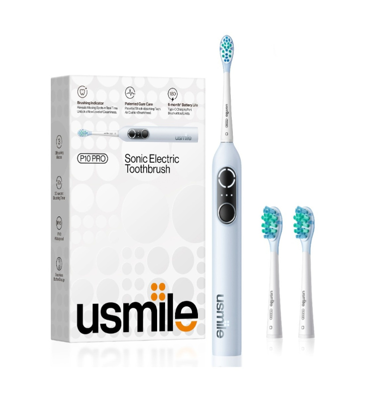 USMILE P10 PRO sonický zubní kartáček Blue 1 ks