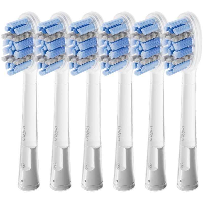 Laifen ProM Pro Whitening náhradní hlavice pro zubní kartáček 6 ks