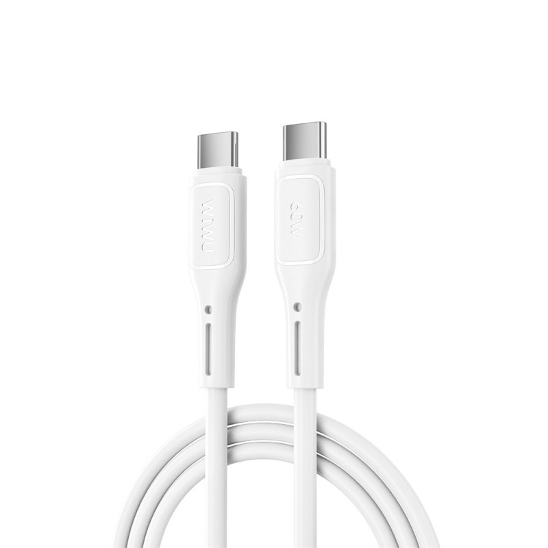 WiWU Kabel USB serie Starlink Wi-C043E USB C na USB C 30W - bílý