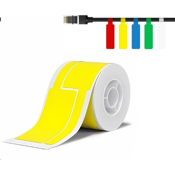 Niimbot štítky na kabely T 25x76mm 200ks pro B21, B21S, B3, B1S žluté