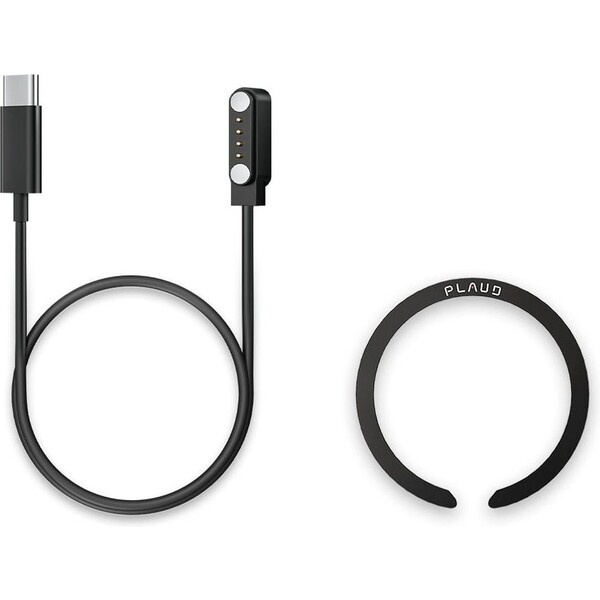 PLAUD Note Accessory Kit – Nabíjecí kabel a mag-safe klip Černá