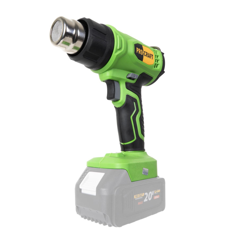 Procraft PH24bb - akumulátorová horkovzdušná pistole  (bez akumulátoru a nabíječky)