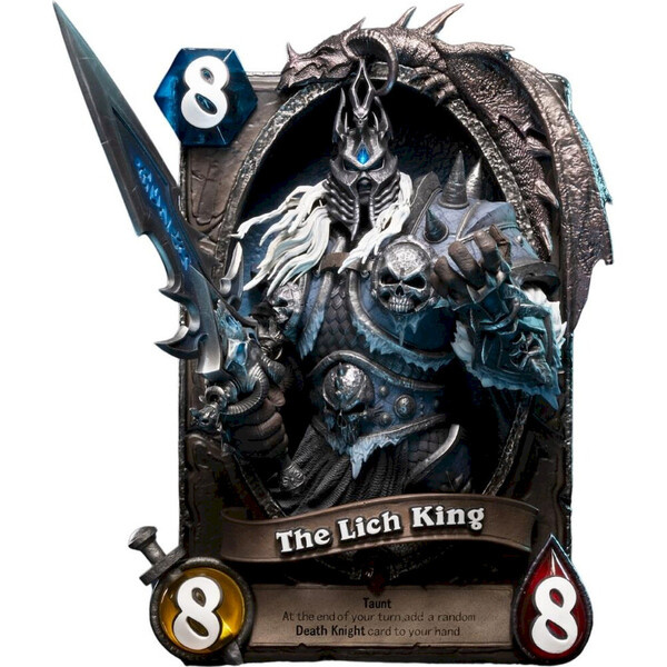 Soška HEX Blizzard Hearthstone - The Lich King Art Frame Vícebarevná