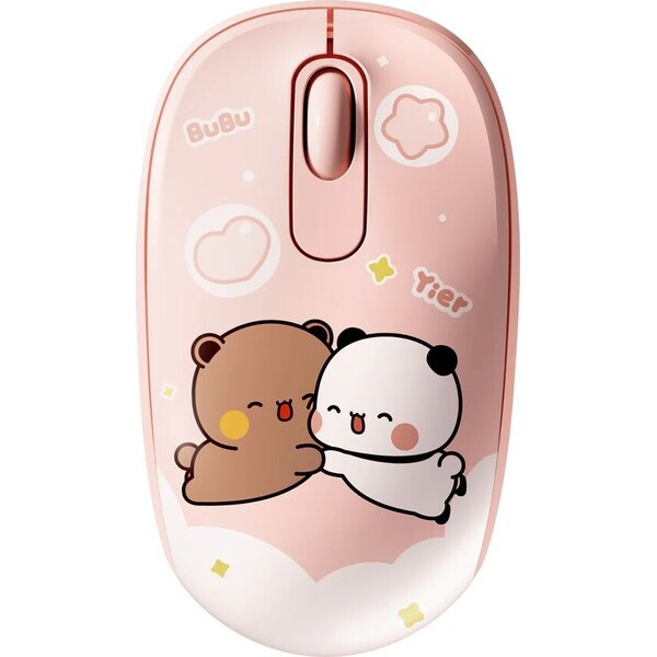 Akko x Dudu and Bubu Smart1 bezdrátová myš růžová