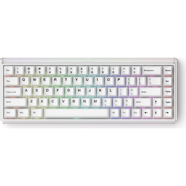 Akko RAY68 HE Akko AstroAim bezdrátová (US) bílá Bílá