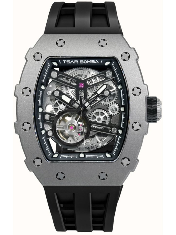 Tsar Bomba TB8208T-01 Elemental Titanium Automatic 43mm 5ATM
