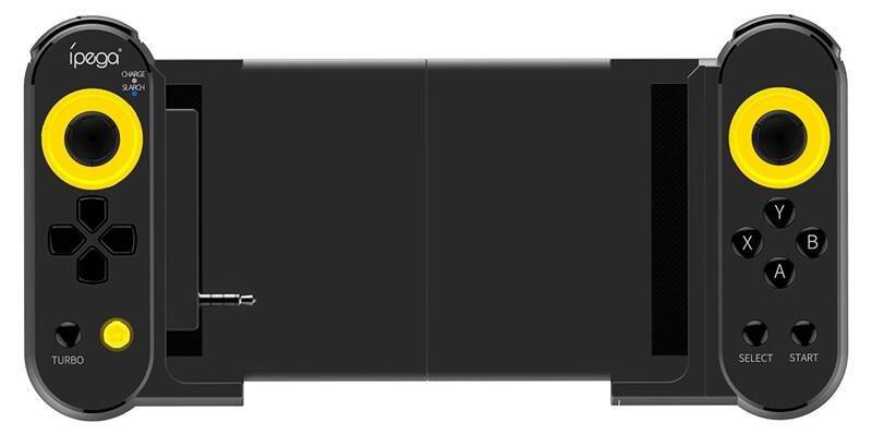 Gamepad iPega 9167 BT pro iOS/Android/PC/Smart TV / Bluetooth 4.0 / dosah až 8 m / černá Varianta: ivi1