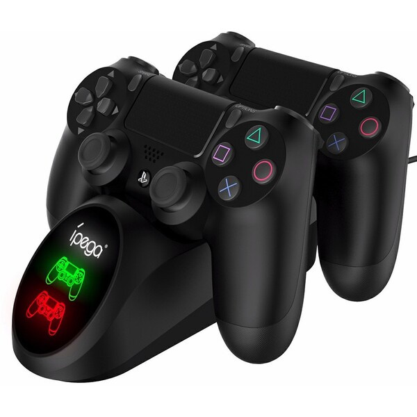 iPega dvojitý nabíjecí dok pro PS4 ovladače
