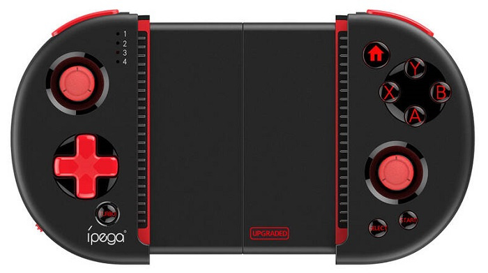 Gamepad iPega Red Knight / Bluetooth / výdrž 15 hod. / černá/červená Varianta: ivi1