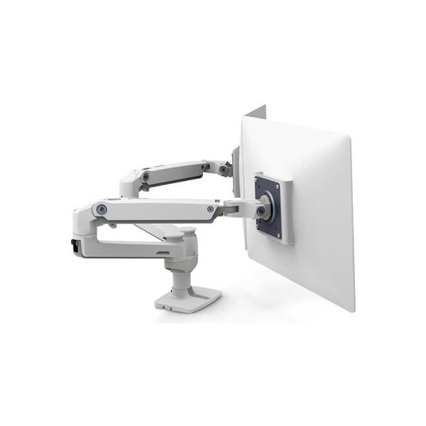 Ergotron LX Dual Side-by-Side Arm, stolní ramena pro 2 lcd, flexibilní, bílé 45-491-216 Bílá