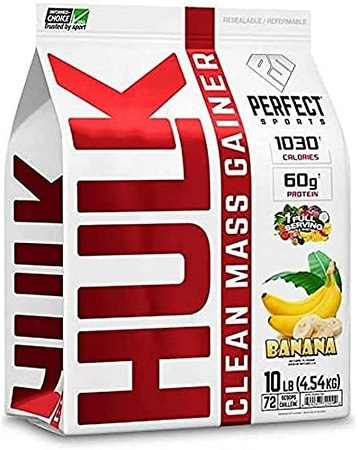 Perfect Sports Hulk Clean Mass Gainer 4540 g - vanilková zmrzlina