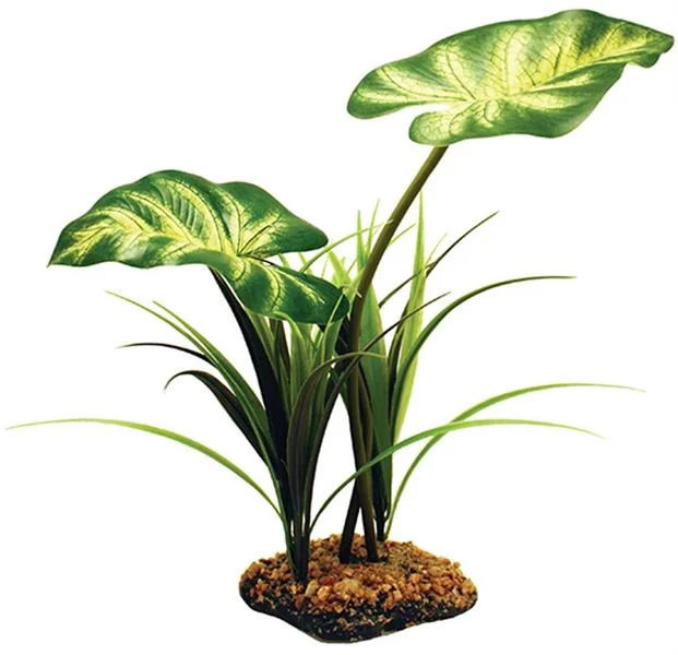 Dekorace umělá rostlina - list Broadleaf Canopy Komodo 26cm 1ks/26cm
