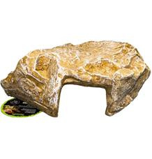 Dekorace umělá - jeskyně žlutá M Komodo 18,5x18,5x10cm