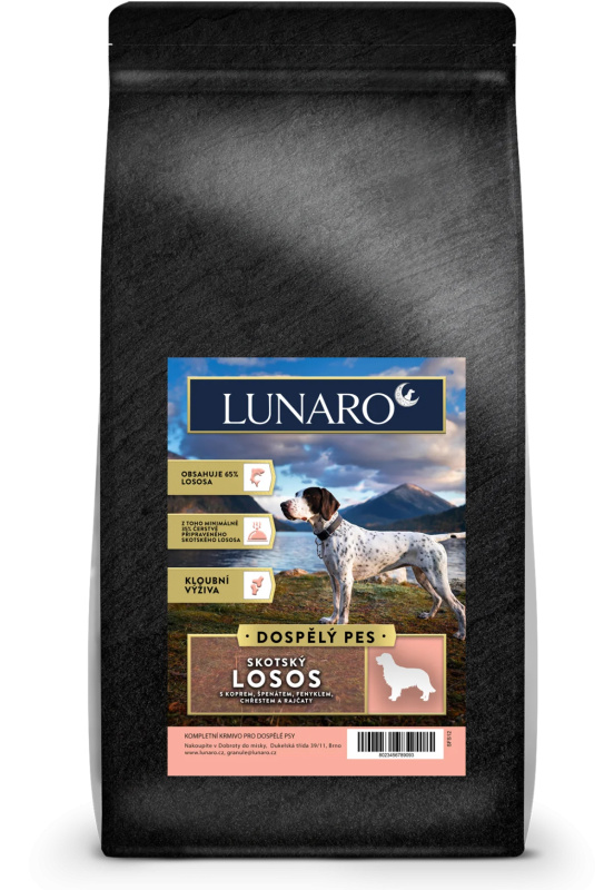 Lunaro Scotish River Adult 6kg - Losos s batáty