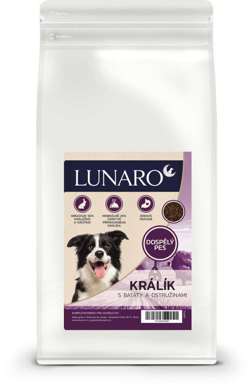 Lunaro Runnig Rabbit Adult 2kg - Kralík s batáty