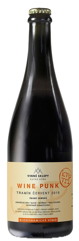 Vinné sklepy Kutná Hora Kutná Hora Wine Punk Tramín červený 2019