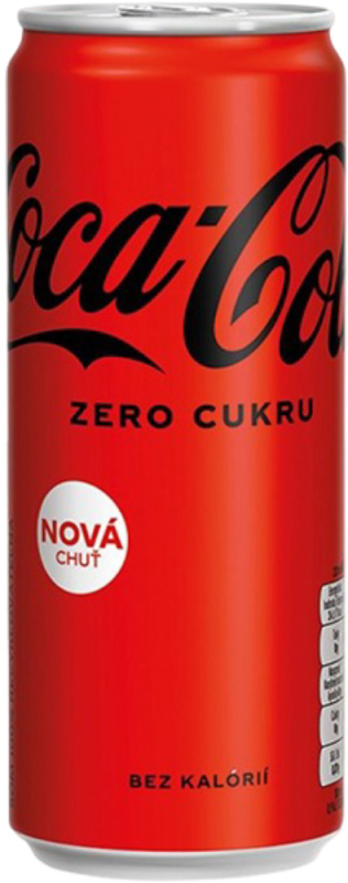 Coca Cola Coca Cola Zero 0,33l Plech