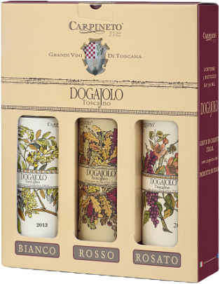 Carpineto Set Carpineto Dogajolo Baby Trio Pack 3x0,75l + Dárkové balení