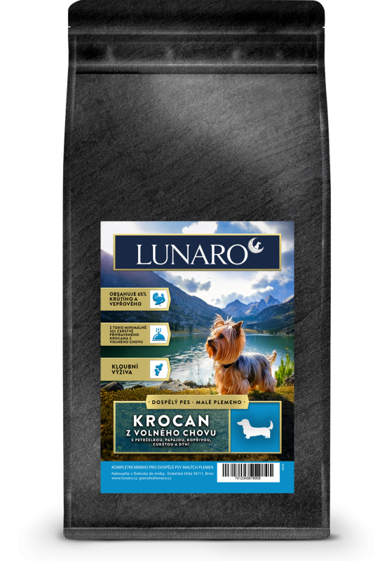 Lunaro Golden Gobbler Senior/Light small breed 2kg - Krocan s batáty