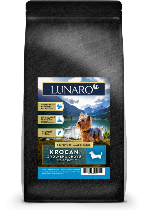 Lunaro Golden Gobbler Senior/Light small breed 12kg - Krocan s batáty