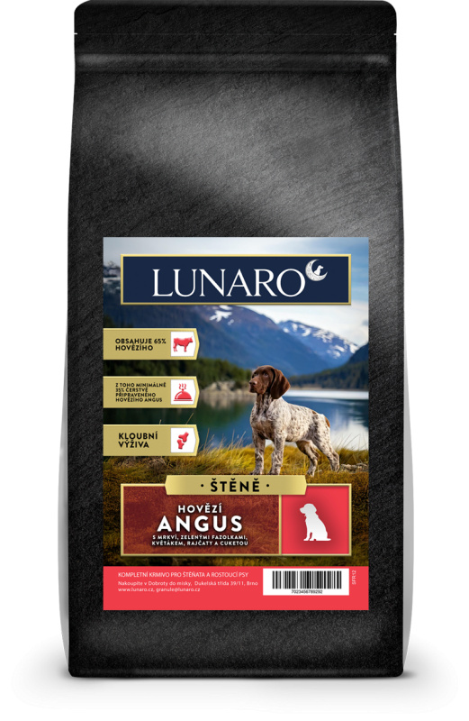 Lunaro Meadow Angus Puppy 12kg - Hovězí Angus s batáty