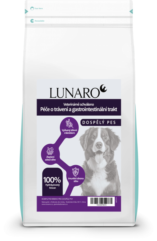 Lunaro VD Gastrointestinal 10kg - krůtí s batáty