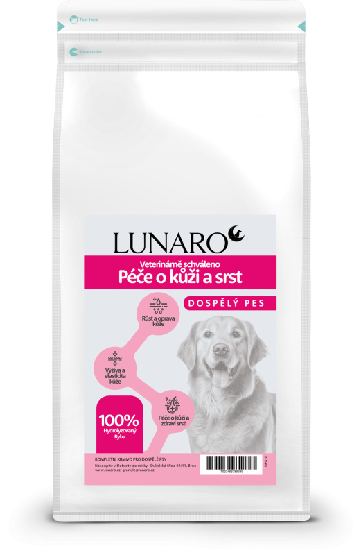 Lunaro VD Skin & Coat 1,5kg - Losos s batáty