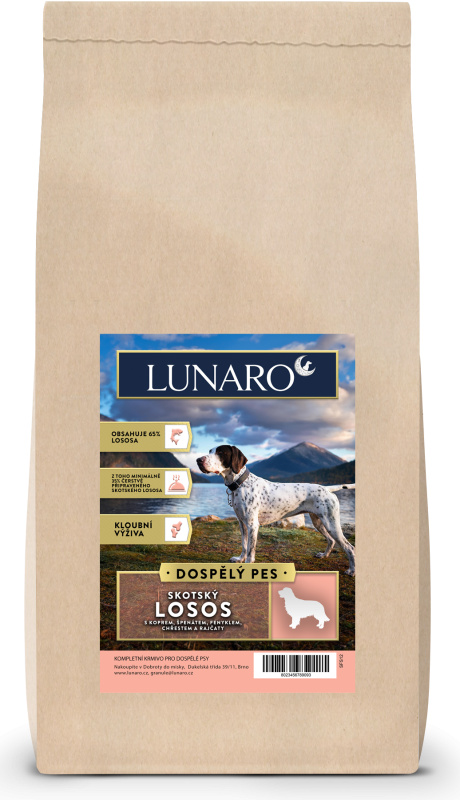 Lunaro Scotish River Adult 15kg - Losos s batáty