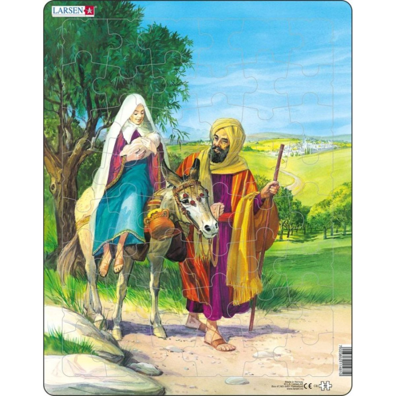 Larsen puzzle cesta do Egypta