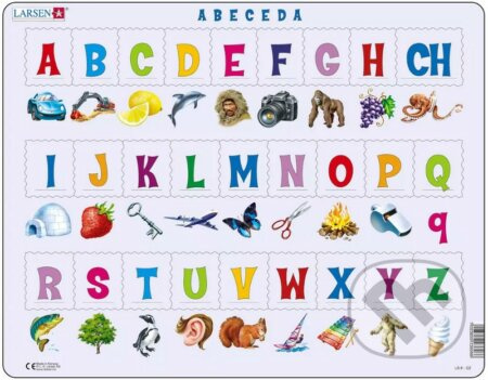 Abeceda LS8 - puzzle z kategorie Naučné puzzle