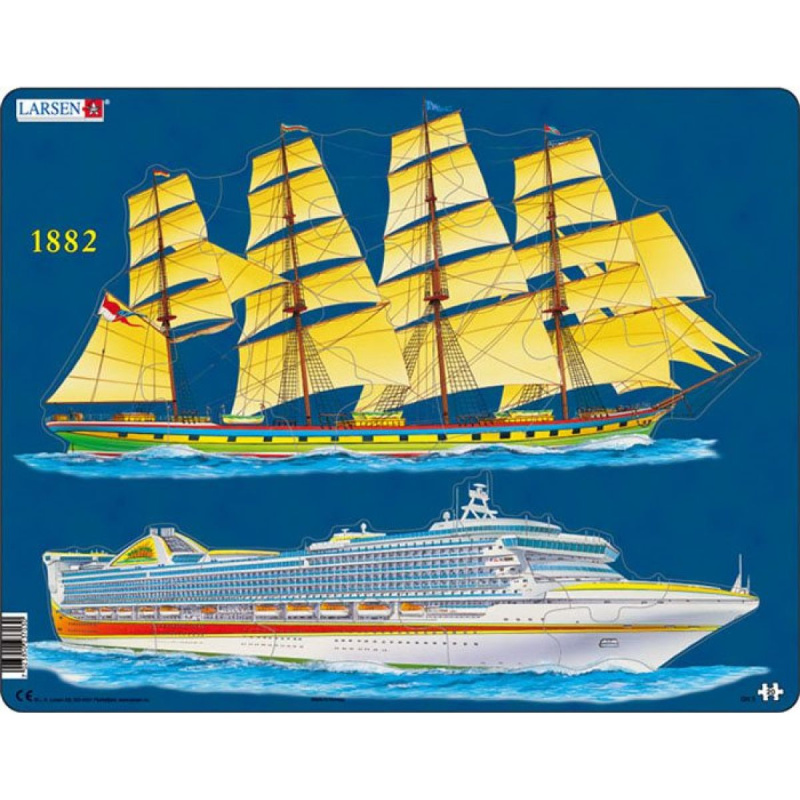 Larsen Puzzle lodě - historie a současnost