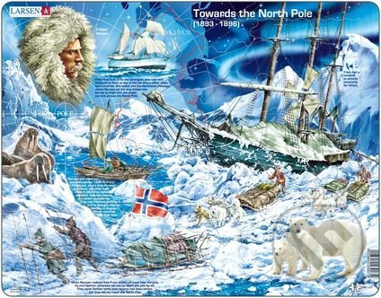 Puzzle: Severný pól (Náučné obrázkové puzzle) - puzzle z kategorie 60 - 300 dílků