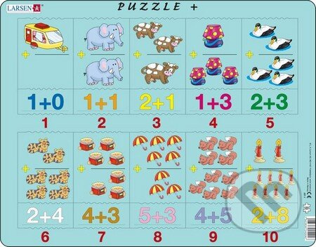 Puzzle Sčítání s obrázky