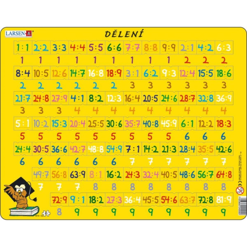 Larsen Dělení 81 dílků