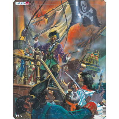 Puzzle piráti 85 dílků