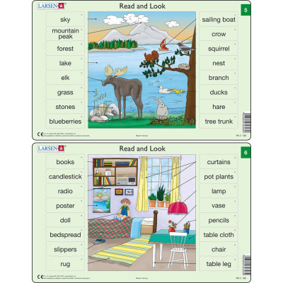 Larsen Angličtina slovíčka RA3 16 dílků