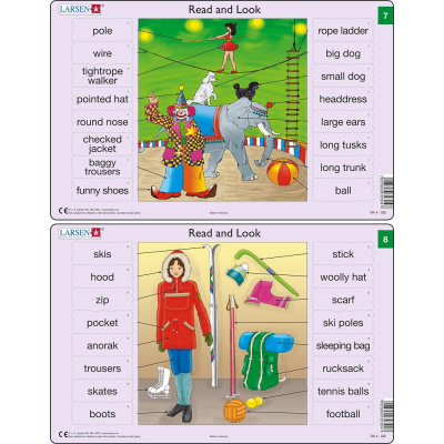 Larsen Angličtina slovíčka RA4 16 dílků