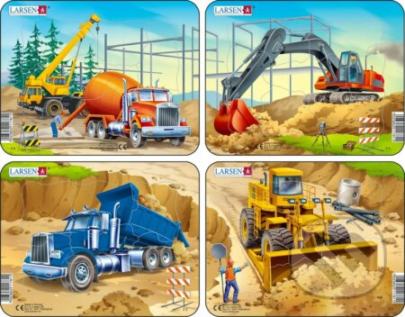 Stavenisko (Z3) (Sada 4 puzzle) - puzzle z kategorie Naučné puzzle