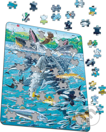 Veľryby a slede FH47 - puzzle z kategorie Naučné puzzle