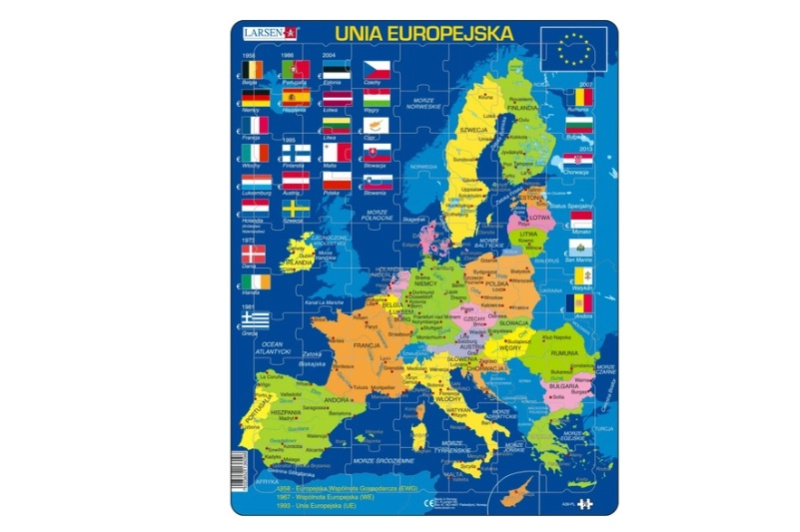 Larsen puzzle Evropská unie
