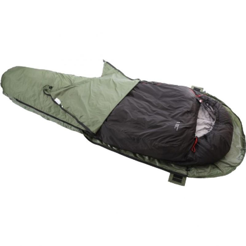 Helsport Cover zip dark olive, obal na spacák, zelená