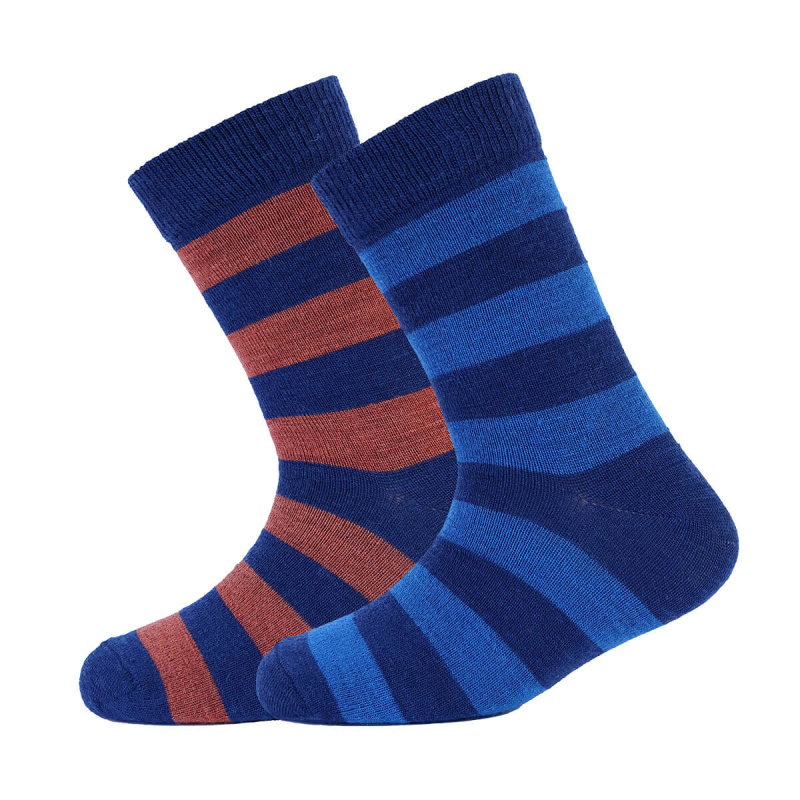 2 páry merino ponožek STRIPESY SAFA Velikost: 36-40