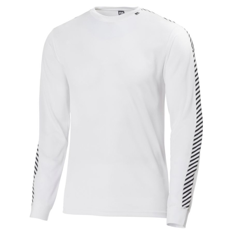 Helly Hansen Dry Stripe Crew, bílá