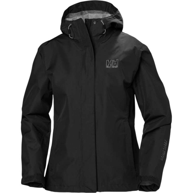 Helly Hansen Seven J bunda do deště, dámská, černá