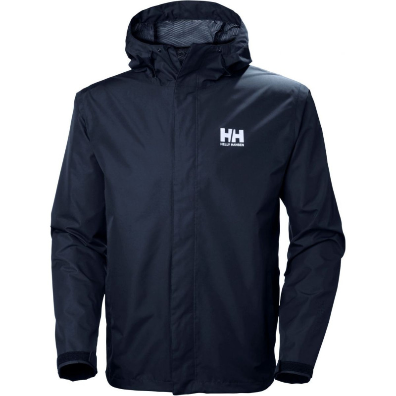 Helly Hansen Seven J, pánská bunda do deště, tmavě modrá