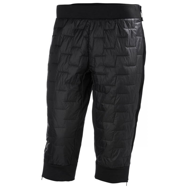 Helly Hansen Lifaloft Full Zip Insulator 3/4 Pant, pánské, černá