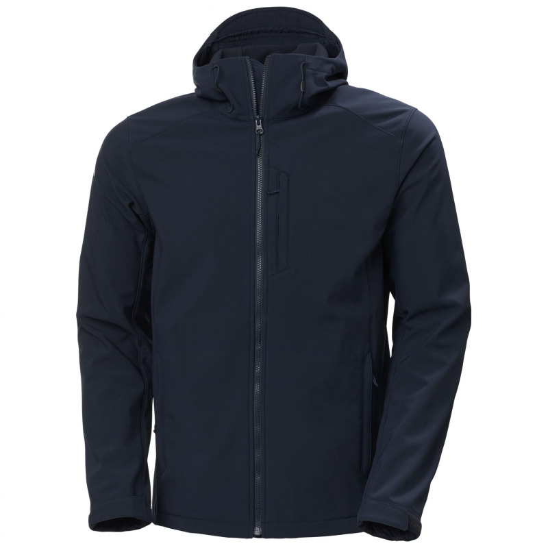 Helly Hansen Paramount Hooded, pánská softshellová bunda, navy