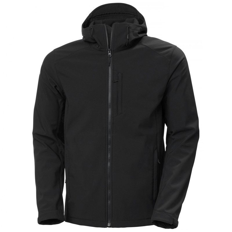 Helly Hansen Paramount Hooded, pánská softshellová bunda, černá
