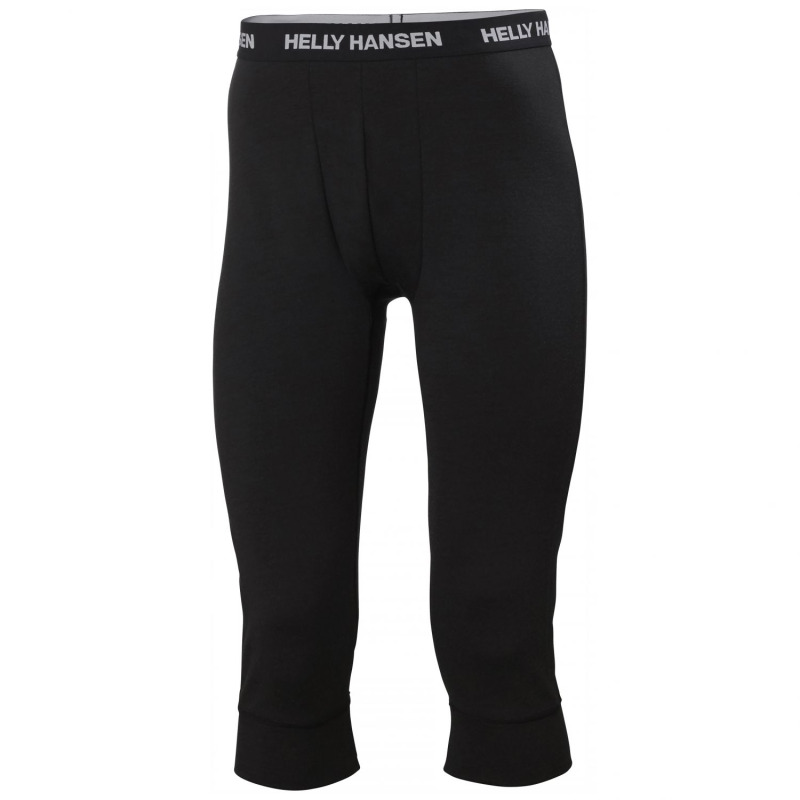Helly Hansen Lifa Merino Midweight 3/4 Pant, pánské, černá