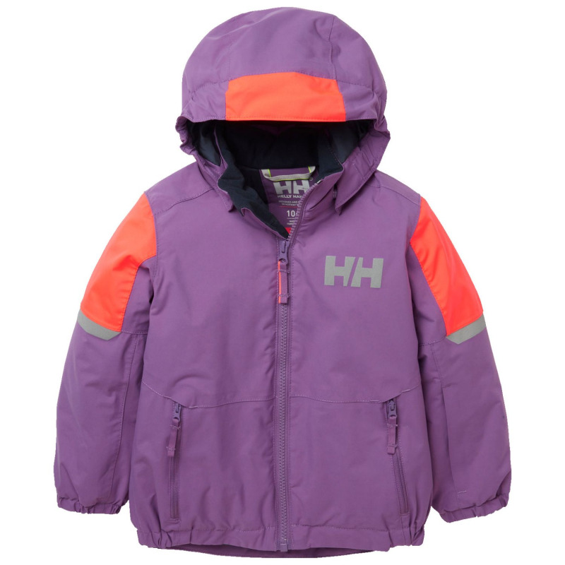 Helly Hansen K Rider 2.0 Ins, lyžařská bunda, junior, fialová